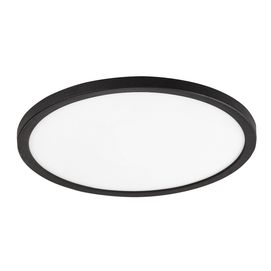 Rabalux - Plafón LED LED/36W/230V 3000/4000/6000K diá. 50 cm negro