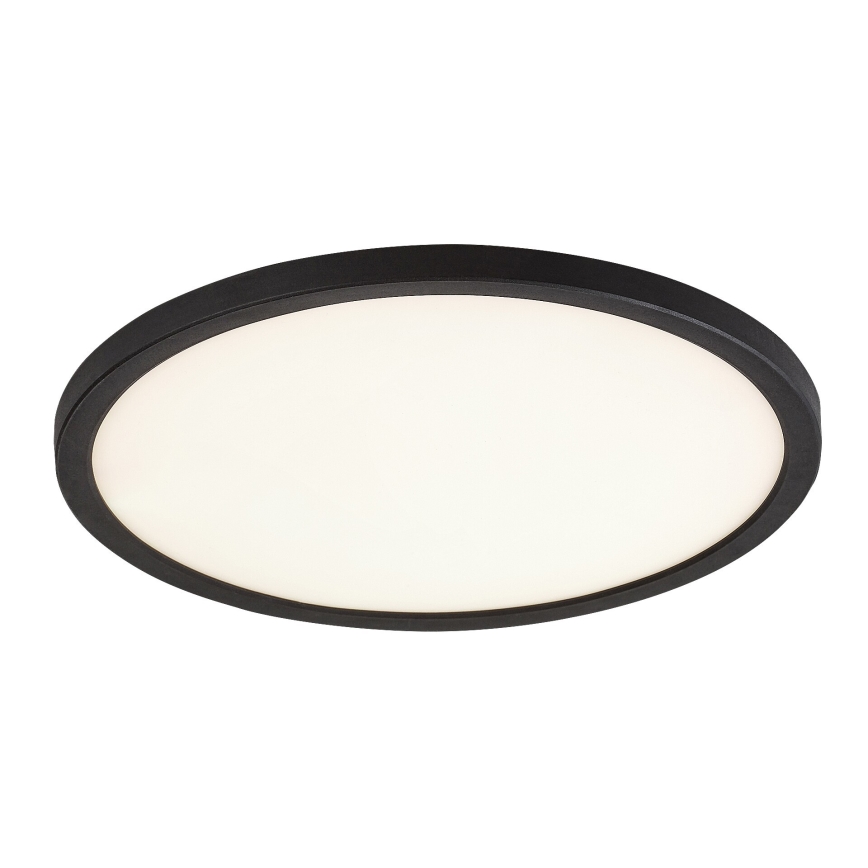 Rabalux - Plafón LED LED/36W/230V 3000/4000/6000K diá. 50 cm negro