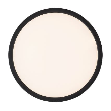 Rabalux - Plafón LED LED/36W/230V 3000/4000/6000K diá. 50 cm negro