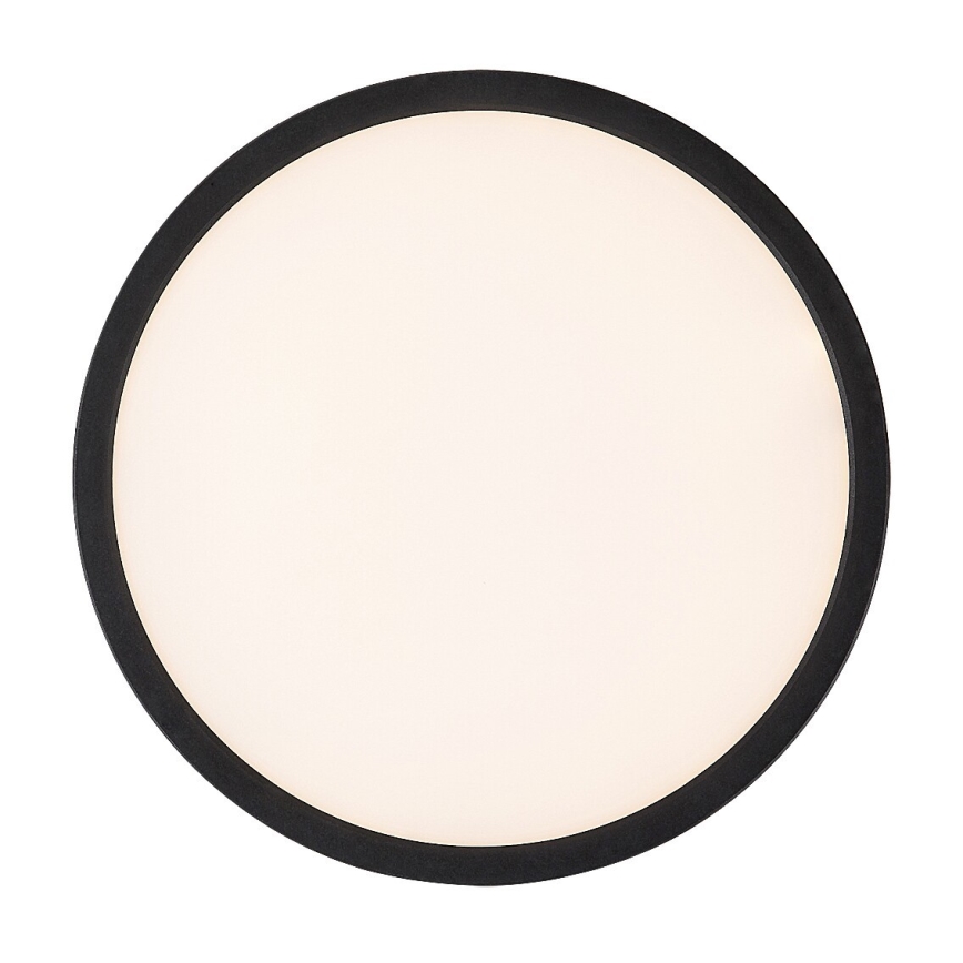 Rabalux - Plafón LED LED/36W/230V 3000/4000/6000K diá. 50 cm negro