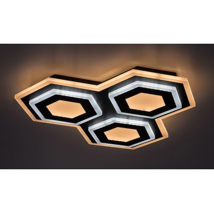 Rabalux - Plafón LED regulable LED/72W/230V 3000/6000K + control remoto