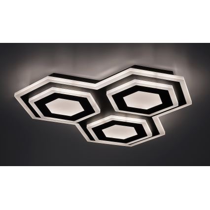 Rabalux - Plafón LED regulable LED/72W/230V 3000/6000K + control remoto