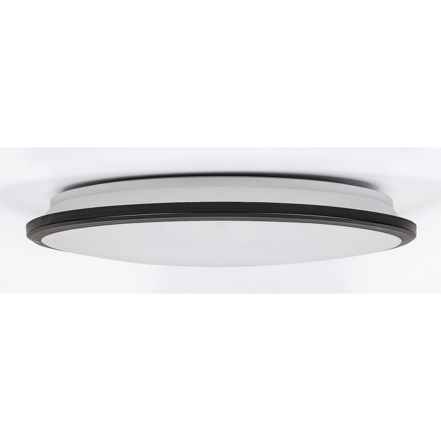 Rabalux - Plafón LED LED/24W/230V 3000K negro 38 cm