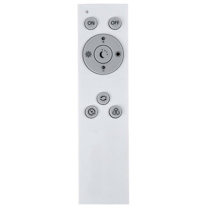Rabalux - Plafón LED regulable LED/48W/230V 3000-6500K + control remoto