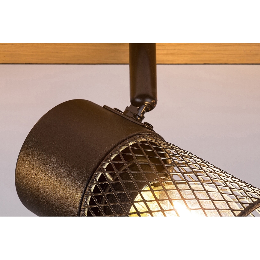 Rabalux - Foco 4xE14/40W/230V roble