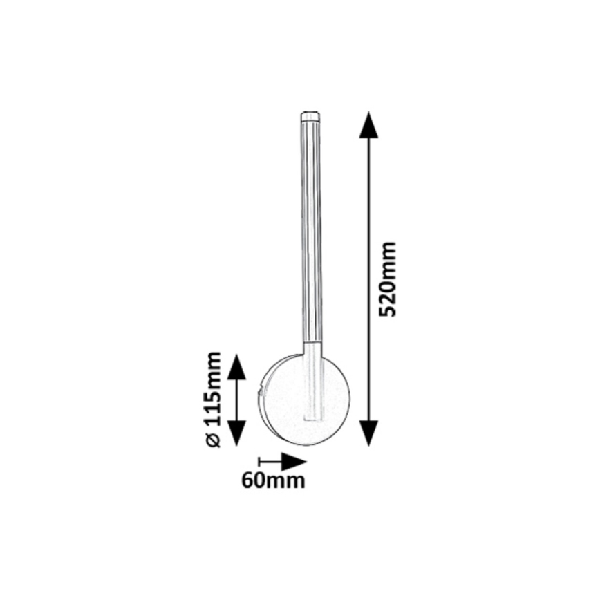 Rabalux - Aplique LED LED/6W/230V