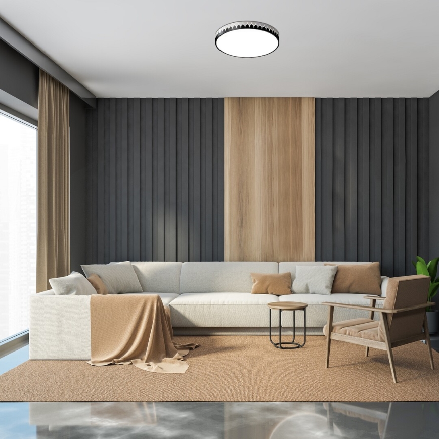 Rabalux - Plafón LED regulable LED/24W/230V 3000-6500K + control remoto