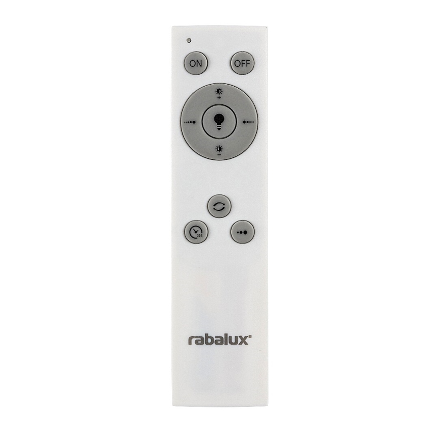 Rabalux - Plafón LED regulable LED/24W/230V 3000-6500K + control remoto