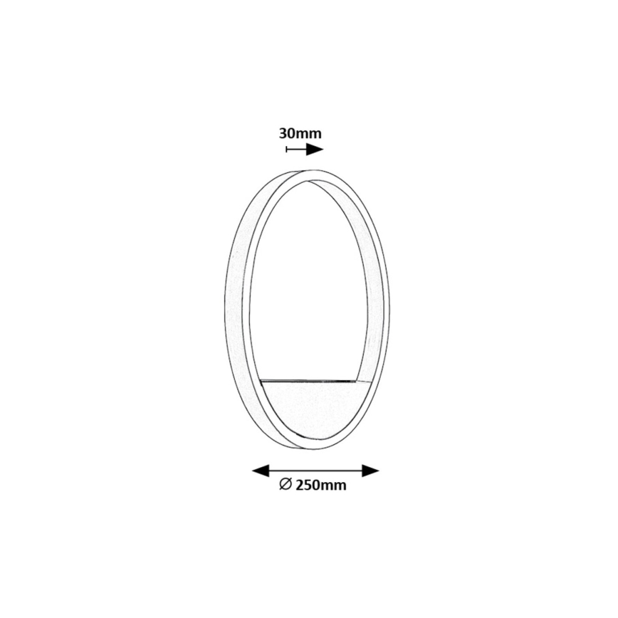 Rabalux - Aplique LED LED/15W/230V