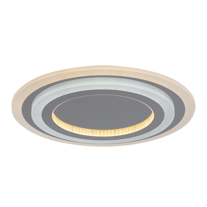 Rabalux - Plafón LED regulable LED/56W/230V 3000/4000/6000K cromo mate + control remoto