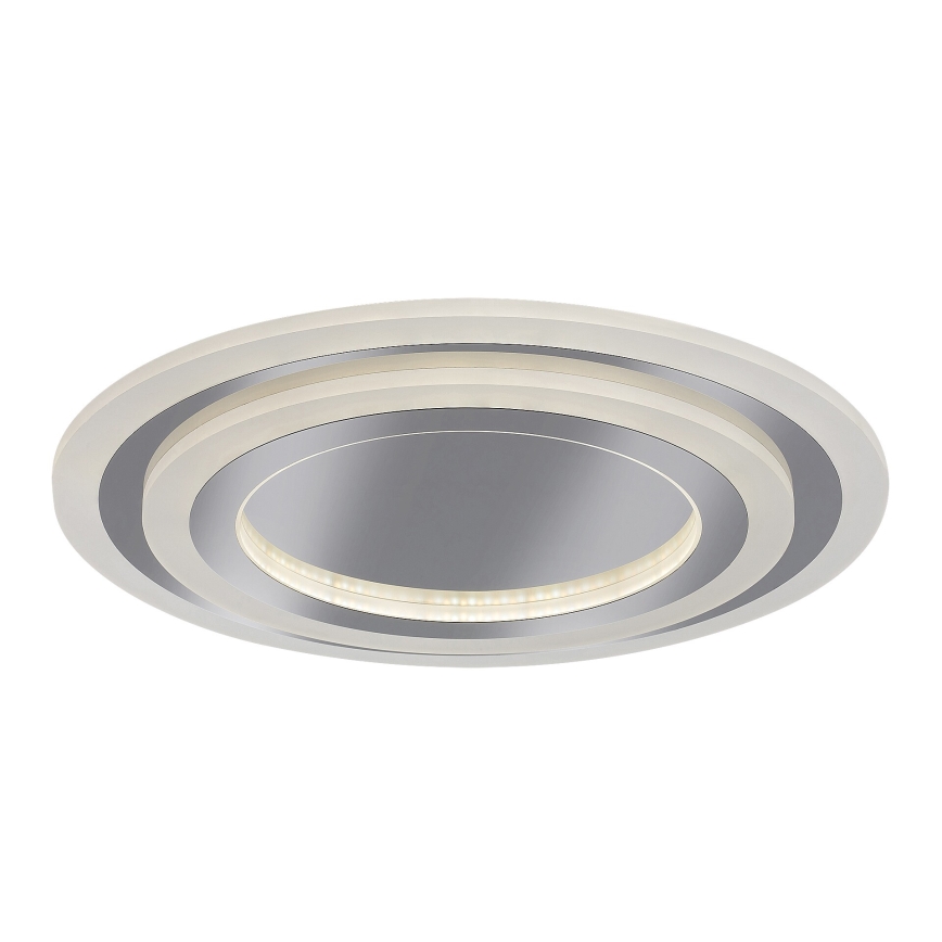 Rabalux - Plafón LED regulable LED/56W/230V 3000/4000/6000K cromo mate + control remoto
