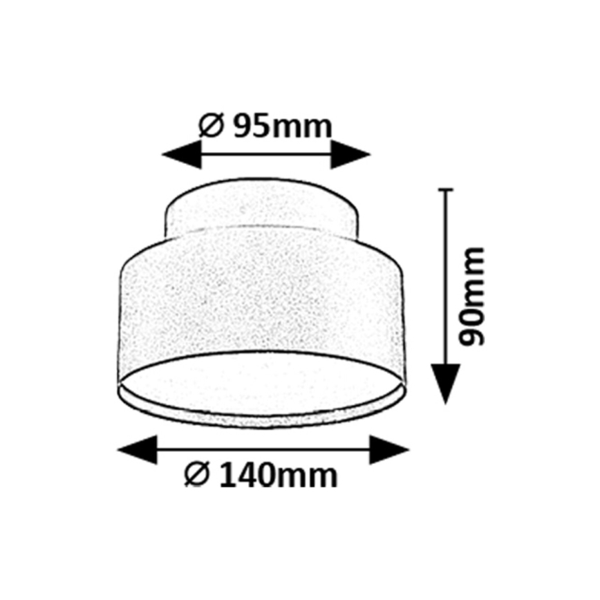 Rabalux - Plafón LED LED/24W/230V 3000K blanco