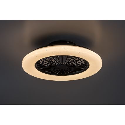 Rabalux - LED Plafón regulable con ventilador LED/48W/230V 3000-6500K + control remoto