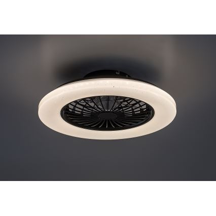 Rabalux - LED Plafón regulable con ventilador LED/48W/230V 3000-6500K + control remoto