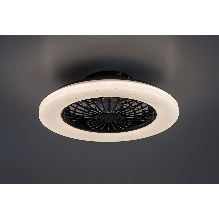 Rabalux - LED Plafón regulable con ventilador LED/48W/230V 3000-6500K + control remoto