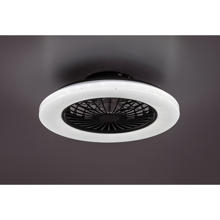 Rabalux - LED Plafón regulable con ventilador LED/48W/230V 3000-6500K + control remoto