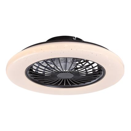 Rabalux - LED Plafón regulable con ventilador LED/48W/230V 3000-6500K + control remoto