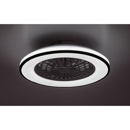 Rabalux - LED Plafón regulable con ventilador LED/48W/230V 3000-6500K + control remoto