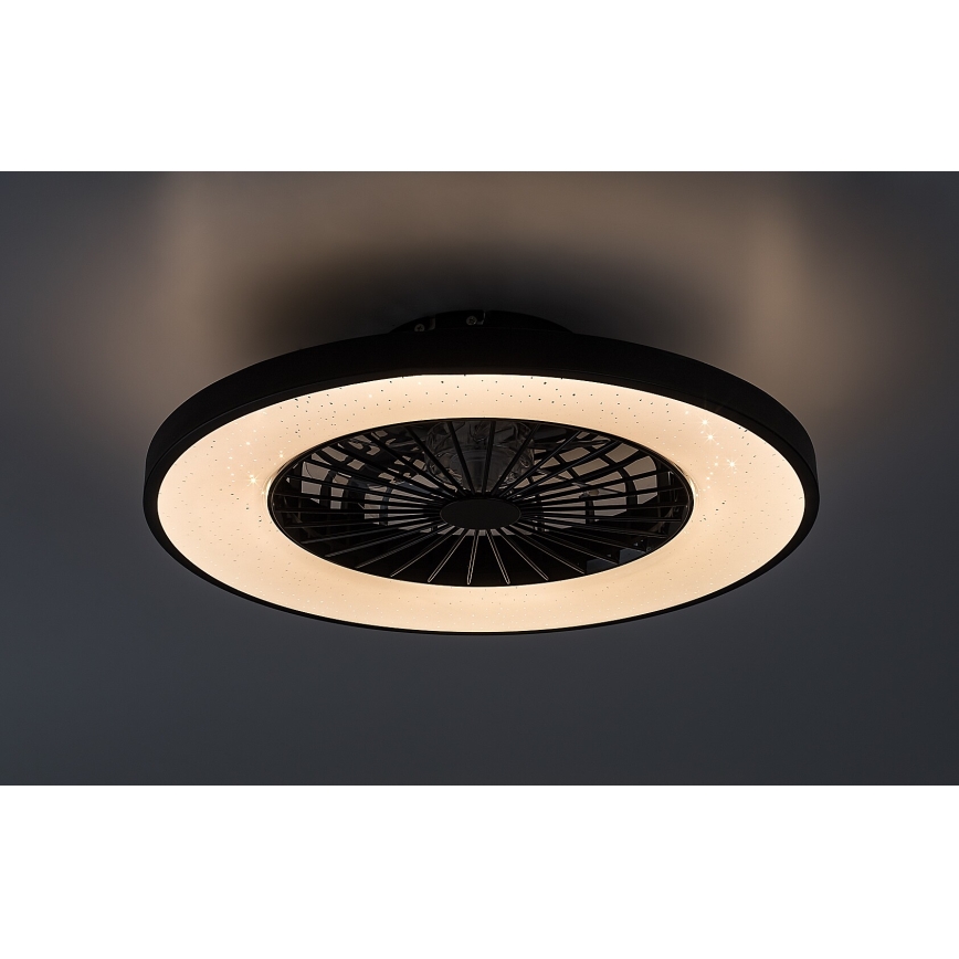 Rabalux - LED Plafón regulable con ventilador LED/72W/230V 3000-6500K + control remoto