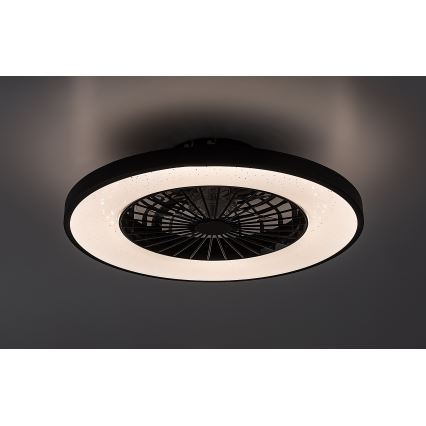 Rabalux - LED Plafón regulable con ventilador LED/72W/230V 3000-6500K + control remoto