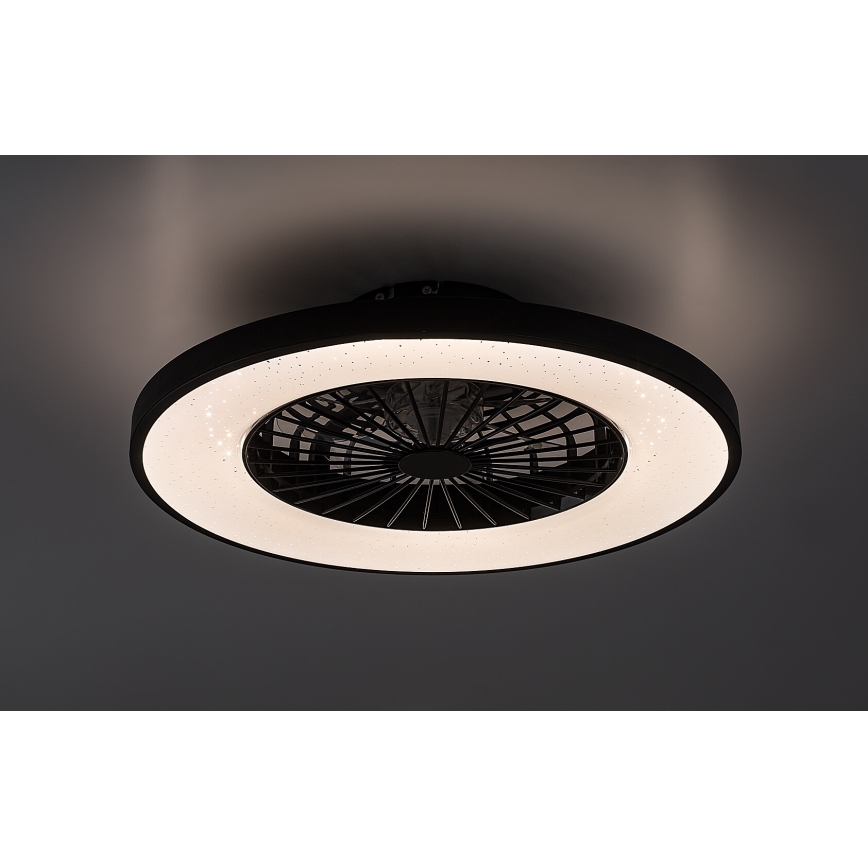 Rabalux - LED Plafón regulable con ventilador LED/72W/230V 3000-6500K + control remoto
