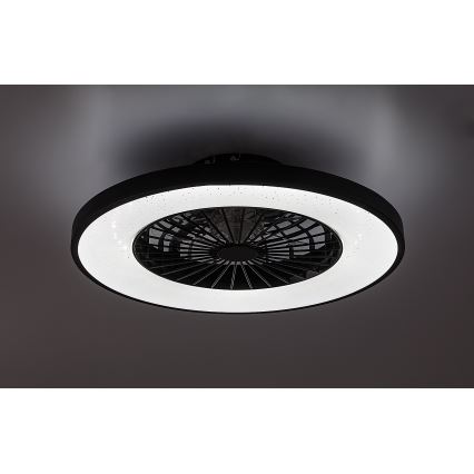 Rabalux - LED Plafón regulable con ventilador LED/72W/230V 3000-6500K + control remoto