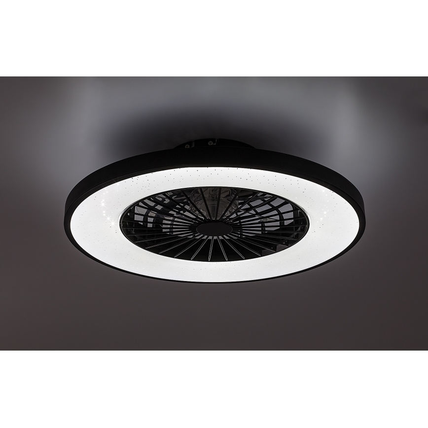 Rabalux - LED Plafón regulable con ventilador LED/72W/230V 3000-6500K + control remoto