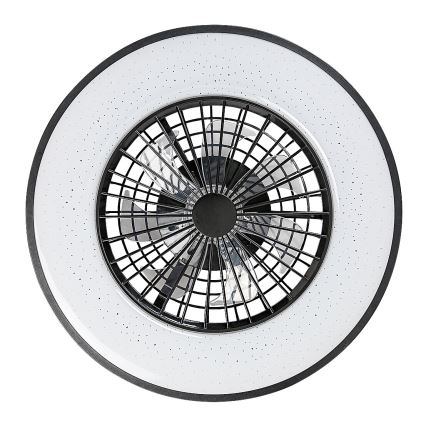 Rabalux - LED Plafón regulable con ventilador LED/72W/230V 3000-6500K + control remoto