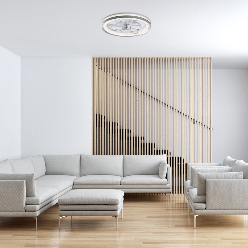 Rabalux - LED Plafón regulable con ventilador LED/40W/230V 3000/4000/6000K Wi-Fi + control remoto
