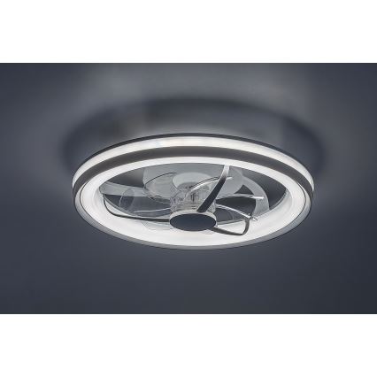 Rabalux - LED Plafón regulable con ventilador LED/40W/230V 3000/4000/6000K Wi-Fi + control remoto