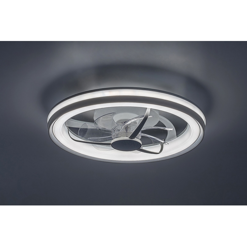 Rabalux - LED Plafón regulable con ventilador LED/40W/230V 3000/4000/6000K Wi-Fi + control remoto
