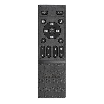 Rabalux - LED Plafón regulable con ventilador LED/40W/230V 3000/4000/6000K Wi-Fi + control remoto