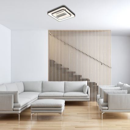 Rabalux - LED Plafón regulable con ventilador LED/50W/230V 3000/4000/6000K Wi-Fi + control remoto