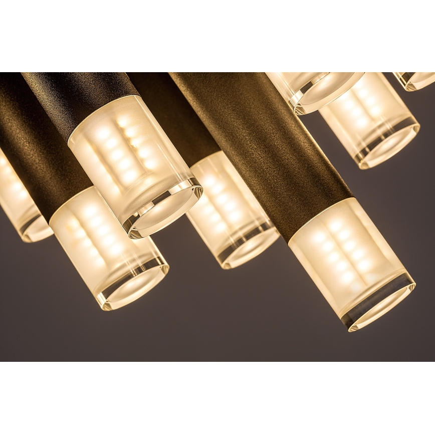 Rabalux - Plafón 13xG9/5W/230V negro