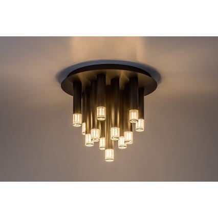 Rabalux - Plafón 13xG9/5W/230V negro