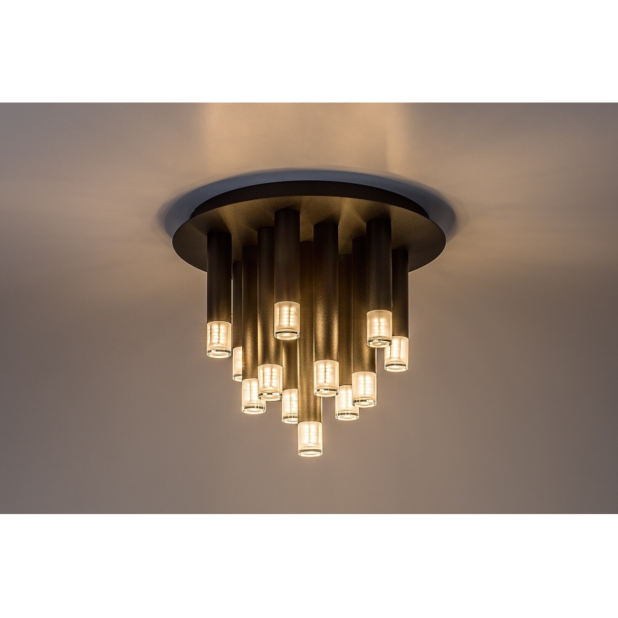 Rabalux - Plafón 13xG9/5W/230V negro