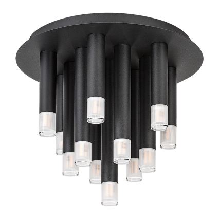 Rabalux - Plafón 13xG9/5W/230V negro