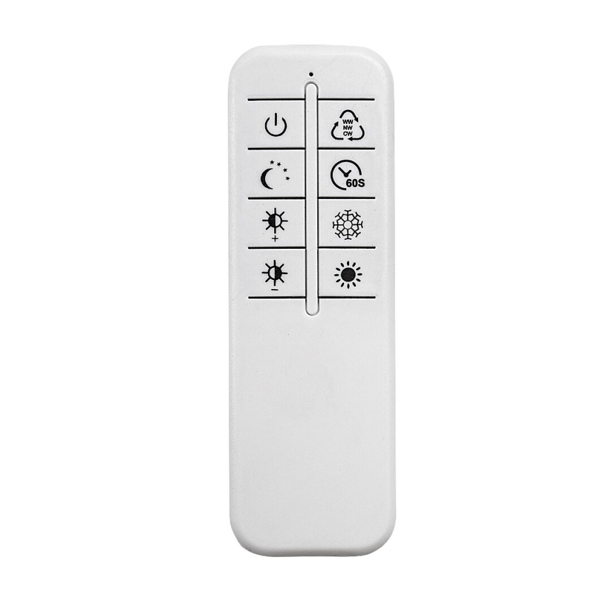 Rabalux - Plafón LED regulable LED/40W/230V 3000-6500K + control remoto