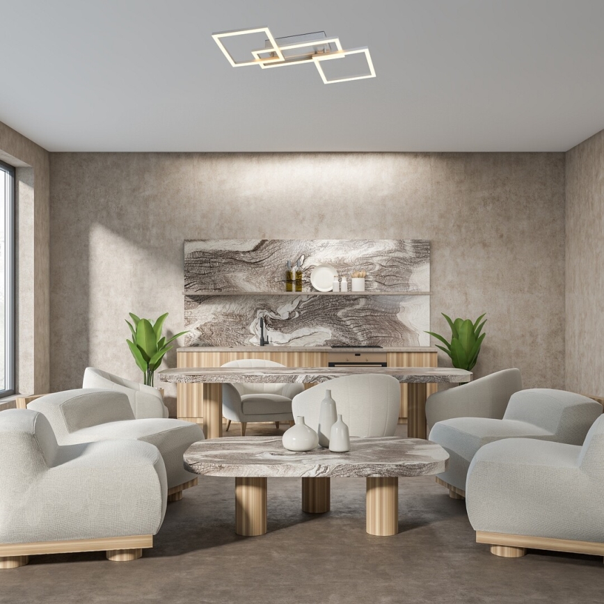 Rabalux - Plafón LED regulable LED/40W/230V 3000-6500K + control remoto