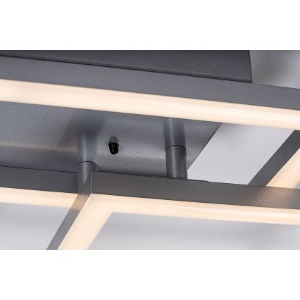 Rabalux - Plafón LED regulable LED/40W/230V 3000-6500K + control remoto