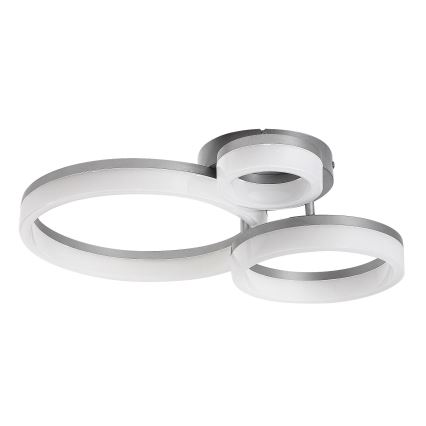 Rabalux - Plafón LED LED/24W/230V 3000/4000/6500K cromo mate
