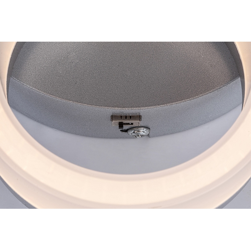 Rabalux - Plafón LED LED/24W/230V 3000/4000/6500K cromo mate