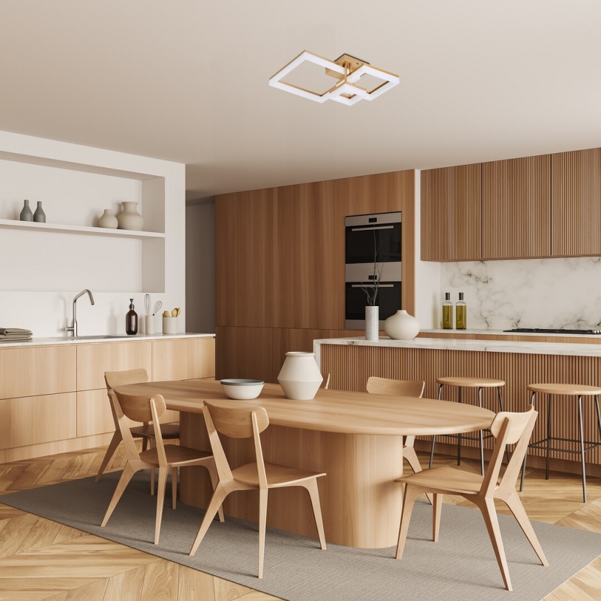 Rabalux - Plafón LED LED/22W/230V 3000/4000/6500K dorado