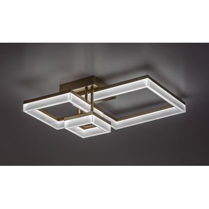 Rabalux - Plafón LED LED/22W/230V 3000/4000/6500K dorado