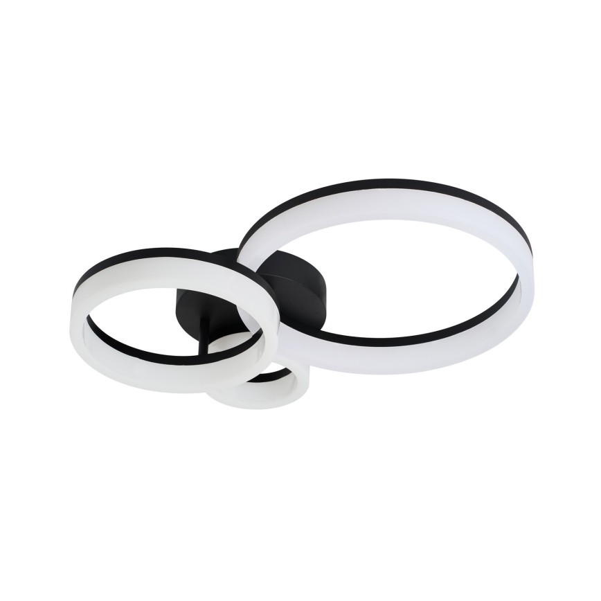 Rabalux - Plafón LED LED/24W/230V 3000/4000/6500K negro