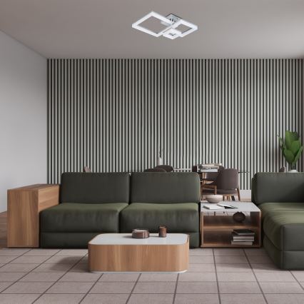 Rabalux - Plafón LED LED/22W/230V 3000/4000/6500K cromo mate