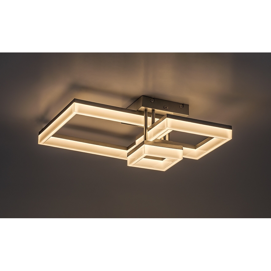 Rabalux - Plafón LED LED/22W/230V 3000/4000/6500K cromo mate