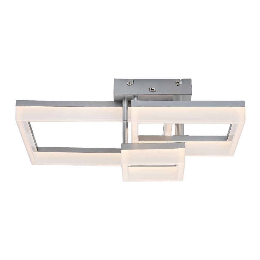 Rabalux - Plafón LED LED/22W/230V 3000/4000/6500K cromo mate