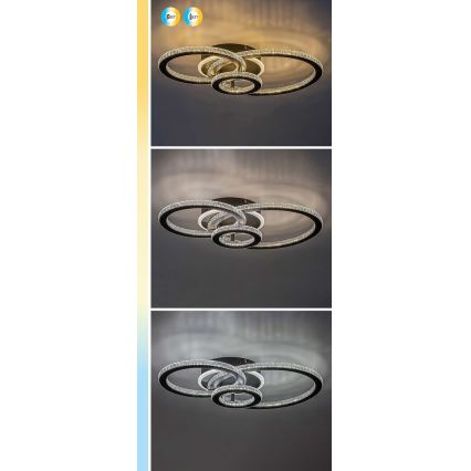 Rabalux - Plafón LED regulable LED/40W/230V 3000-6500K + control remoto