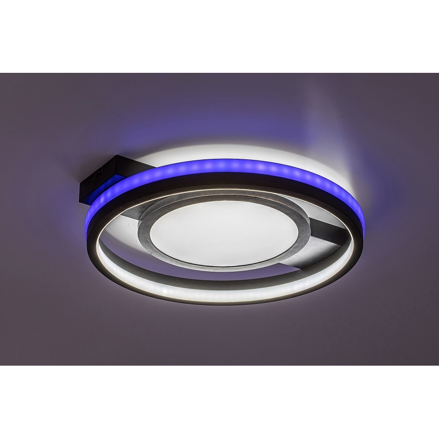 Rabalux - Plafón LED RGB regulable LED/40W/230V 3000-6500K + control remoto
